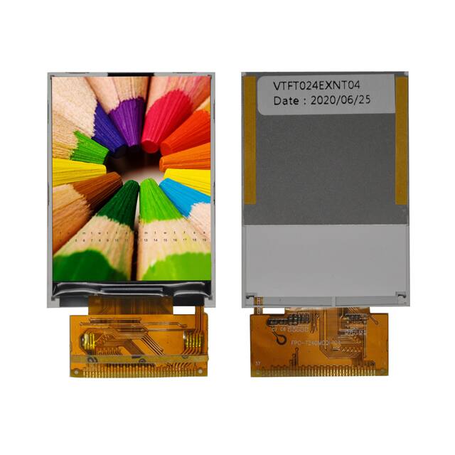 VTFT024EXNT04 2.4" TFT - 240 X 320 TN RGB WITH