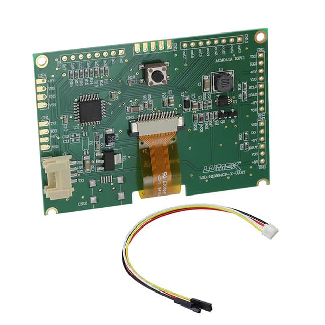 LOD-H12864GP-Y-UR 128X64 PIXELS UART OLED MODULE Y