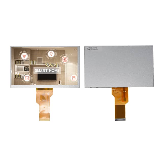 VTFT070MXNT01 7.0" TFT - 800 X 480 TN RGB
