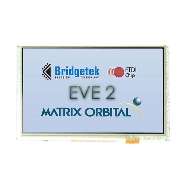 EVE2-50A-BLM-TPR LCD DISPLAY TFT 5" 800X480