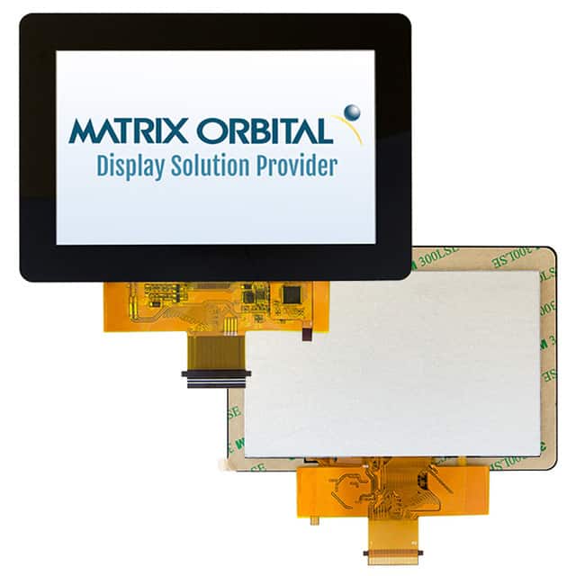 MOP-TFT800480-50G-BLM-TPC 5.0" LCD TFT DISP MOUNTABLE CAP
