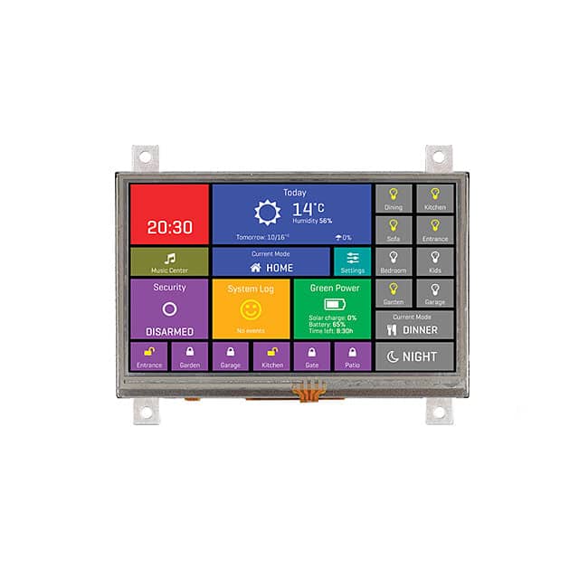 MIKROE-2165 LCD DISPLAY TFT 4.3" 480X272