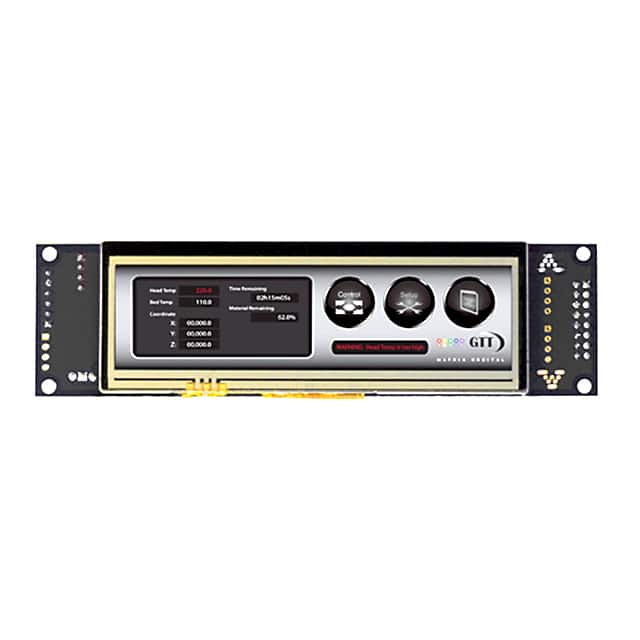 GTT38A-TPR-BLH-B0-H1-CU-V5 LCD TOUCH TFT 3.8" USB