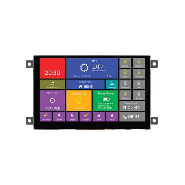 MIKROE-2176 RIVERDI DISPLAY 7" CAP