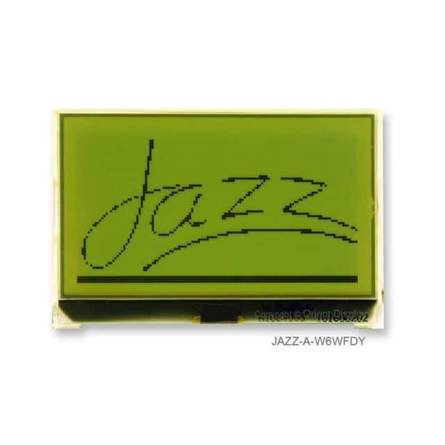 JAZZ-A-W6WFDY 2.7" GRAPH LCD MOD COG W/ Y/G BL