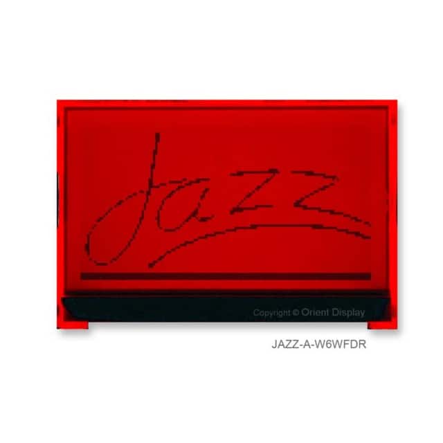 JAZZ-A-W6WFDR 2.7" GRAPH LCD MOD COG W/ RED BL