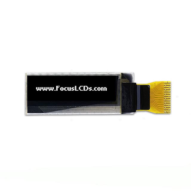 O12832A-GW-TW3 128X32 WHITE GRAPHIC OLED