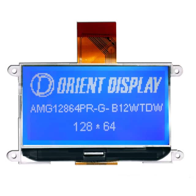 AMG12864PR-G-B12WTDW LCD COG GRAPH 12864 BLUE TRANSM