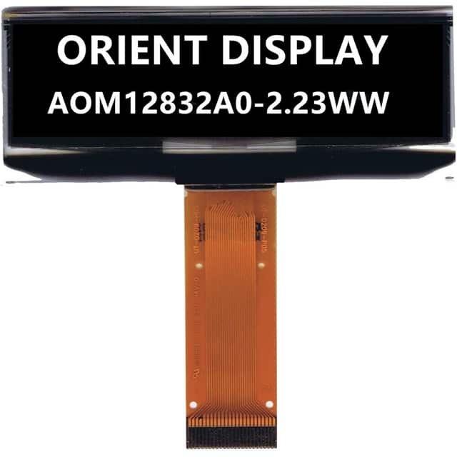 AOM12832A0-2.23WW 2.23'' 128X32 OLED MONO WHITE