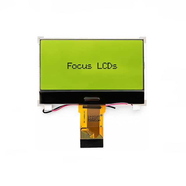 G126GLGFYSY6WT 128X64 FSTN YELLOW GRAPHIC LCD