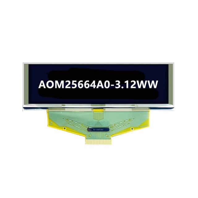 AOM25664A0-3.12WW 3.12'' 256X64 OLED MONO WHITE