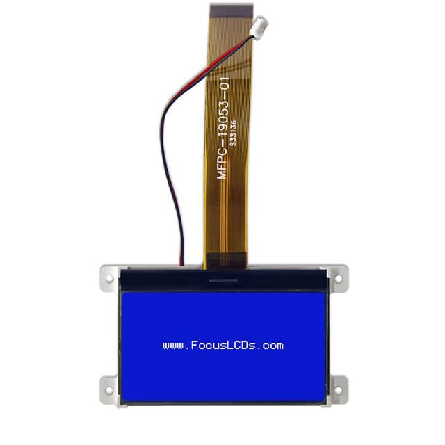 G12864A-BW-LW63 128X64 STN BLUE GRAPHIC LCD