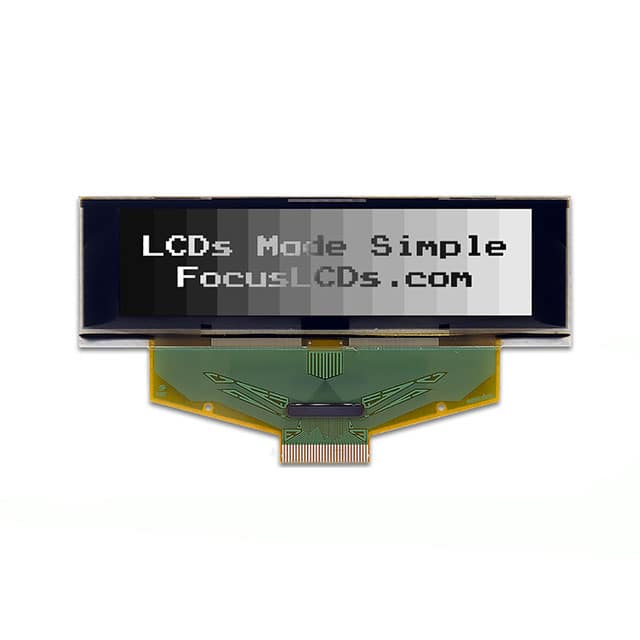 O25664A-GGS-TS3 256X64 GRAYSCALE GRAPHIC OLED