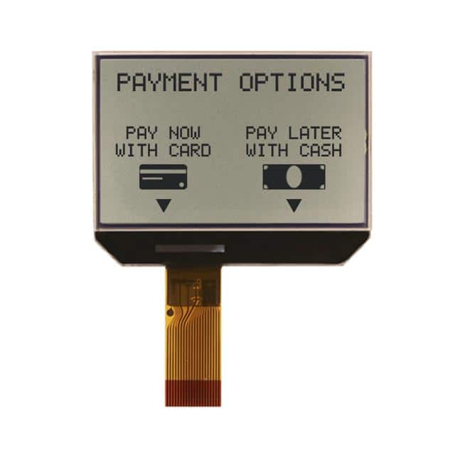 NHD-C160100CZ-RN-FBW LCD COG GRAPH 160X100 NO REFL