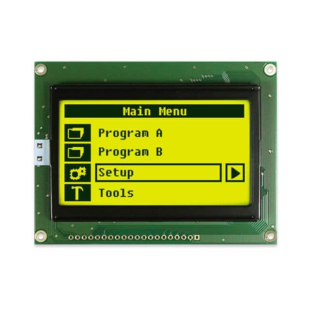 NHD-12864AZ-FL-YBW LCD MOD GRAPH 128X64 Y/G TRANSFL