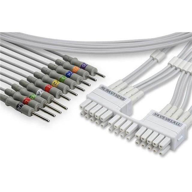LMT10-LN0 EKG LEADWIRES Replacement for Burdick LMT10-LN