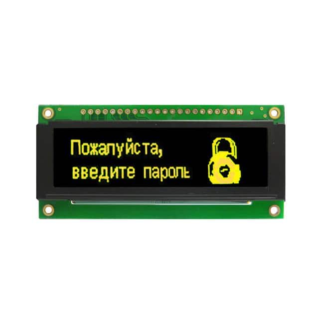 NHD-2.8-25664UMY3 OLED GRAPH MULTIFONT YEL 2.8