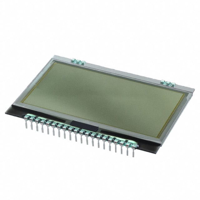 EA OLEDL128-6NGA LCD MOD GRAPH 128X64 YELLOW/SILV