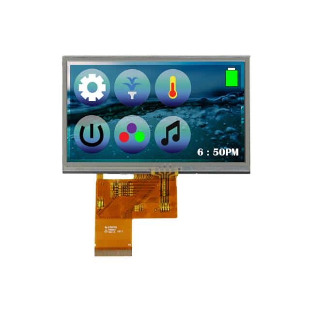 NHD-4.3-480272MB-ASXN-T LCD DISPLAY TFT 4.3" 480X272