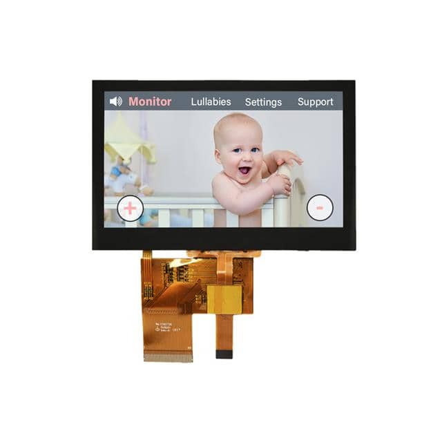 NHD-4.3-480272MB-ASXV-CTP 4.3" MOUNTABLE MVA CAP TOUCH