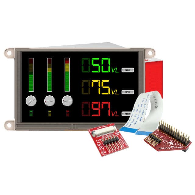 GEN4-ULCD-50D-PI DISPLAY LCD TFT 5.0" 800X480