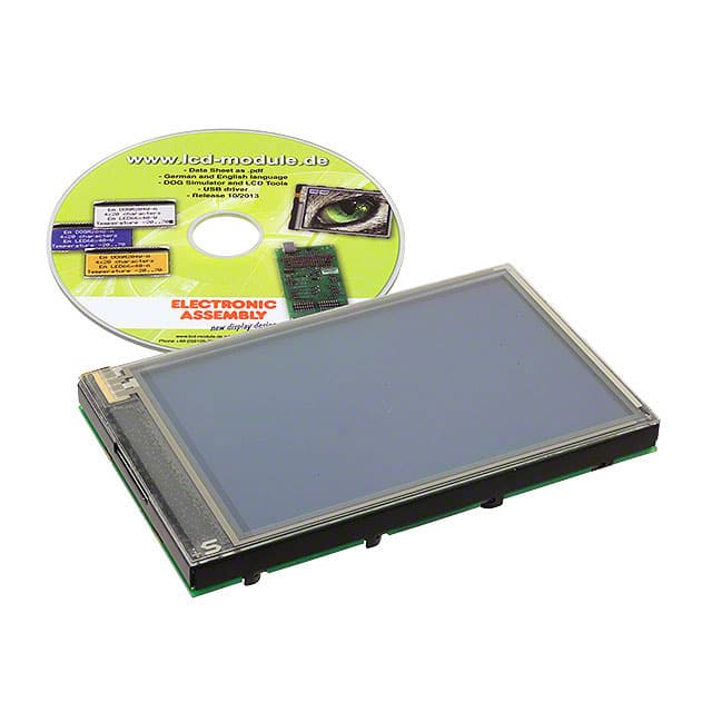 EA DIP240B-7KLWT LCD MOD GRAPH 240X128 B/W TOUCH