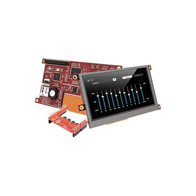ULCD-43PT-AR 4.3" LCD PACK FOR ARDUINO W/ADAP