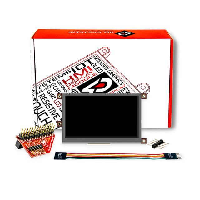 ULCD-43PT-PI 4.3" LCD PACK FOR RASPBERRY PI W