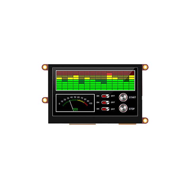 ULCD-43DCT MOD LCD 4.3" 480X272 DIABLO16