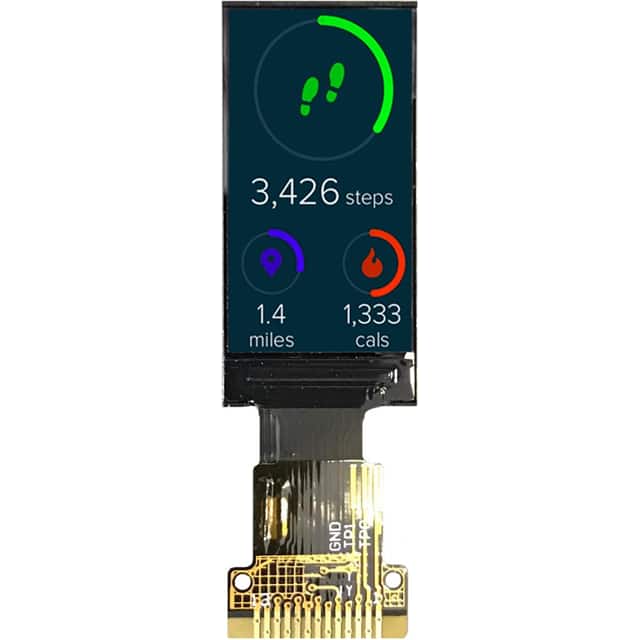 MDT0096A2IS-SPI LCD DISPLAY TFT 0.96" 80X160