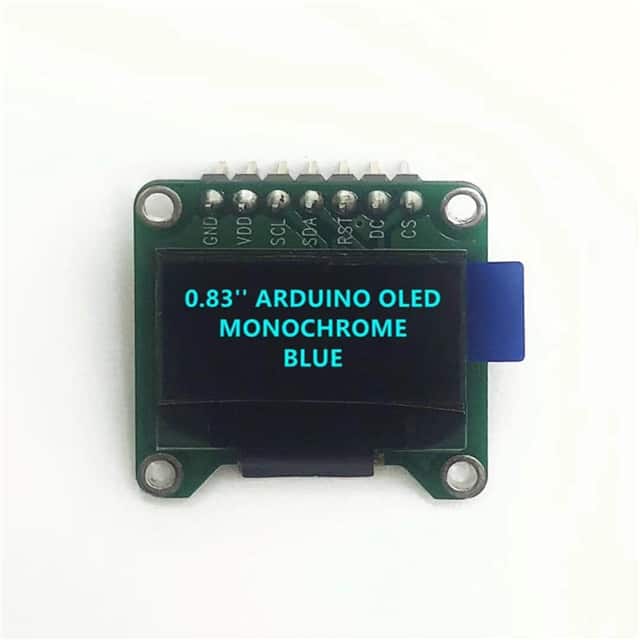 AOM9639A0-0.83BW-ANO 0.83'' ARDUINO OLED BLUE 96X39