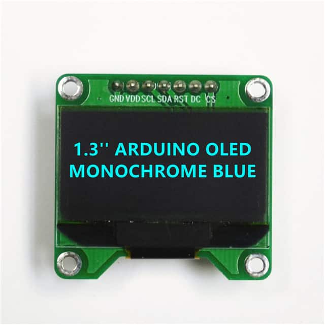 AOM12864A0-1.3BW-ANO 1.3'' ARDUINO OLED BLUE 128X64