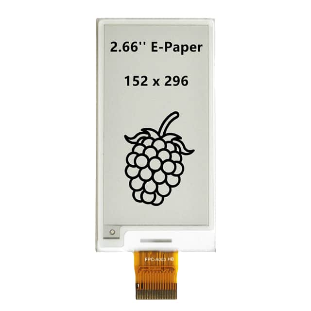 AES152296A00-2.66ENRS 2.66'' E-paper, 152x296