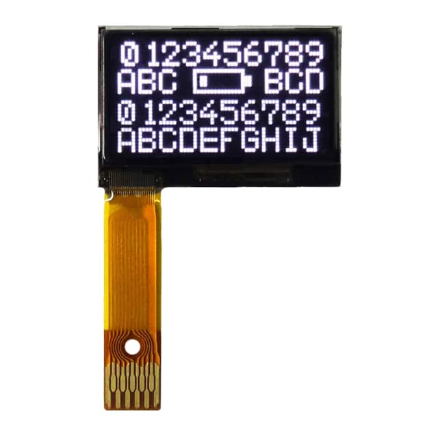 ELW0501AB 60X32 WHITE, 0.5" OLED