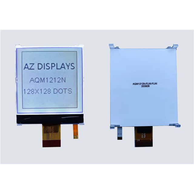 AQM1212N-FLW-FLW 128 X 128 GRAPHIC LCD
