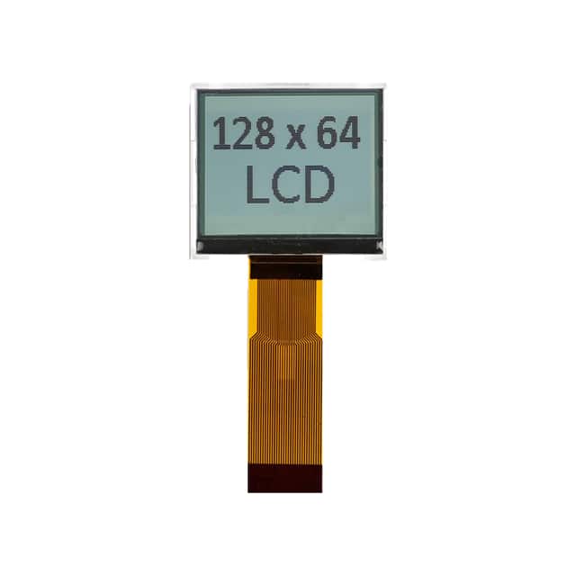 MCCOG128064D6W-FPTLW 128X64 GRAPHIC CHIP-ON-GLASS LCD