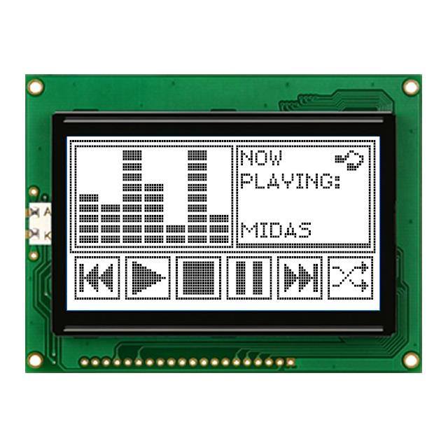 MC128064A6W-FPTLW-V2 128x64 graphic chip-on-board LCD