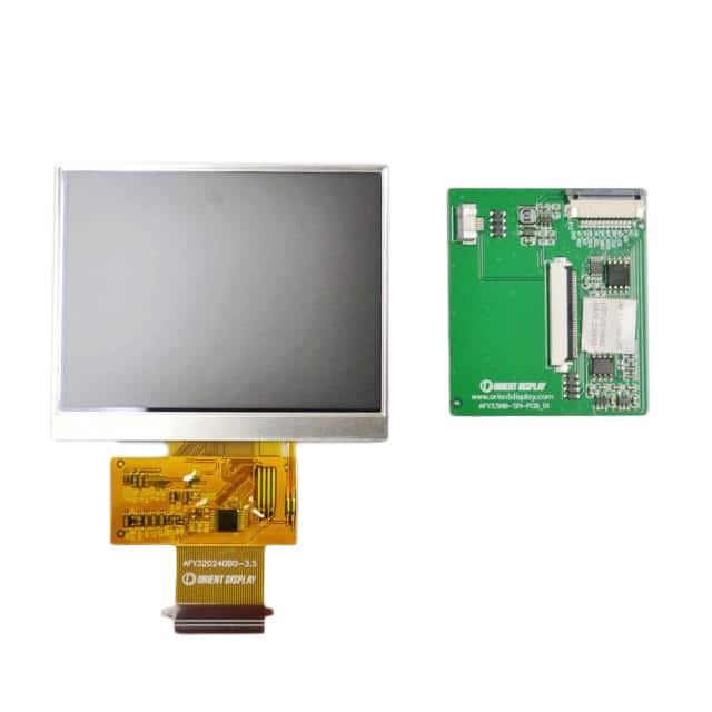 AFY320240B0-3.5N12NTM-SPI 3.5'' TN TFT, SPI interface