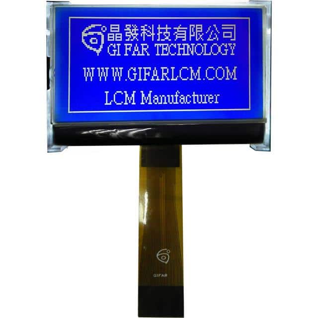 GFG144064A-BNFE02 144X64STN(BLUE)-NVOP10.0VWHIT