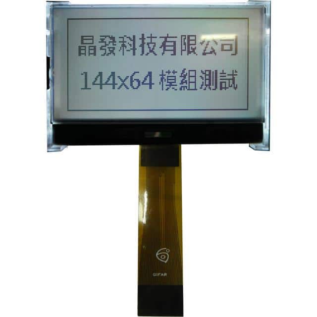 GFG144064A-FPFEB01 144X64FSTN-PVOP10.0VWHITE80X