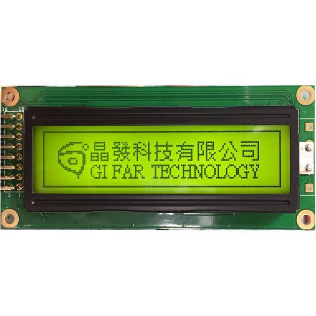 GFE144032I-YPOE3O01 144*32, STN-Y,Yellow Green, 85x3
