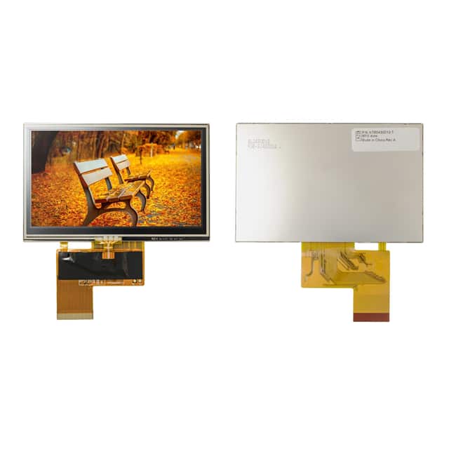 ATM0430D12M-T 4.3" LCD, 1000 nits res. Touch