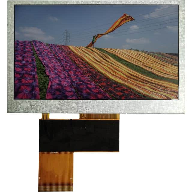 MDT0430A01IH-RGB 4.3" IPS TFT, 480 x 272 resoluti