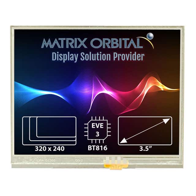 EVE3-35A-BLM-TPR-F32 LCD DISPLAY TFT 3.5" 320X240