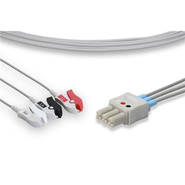 ECG LEADWIRES PINCH/GRABBER Replacement for Draeger Ecg Lead