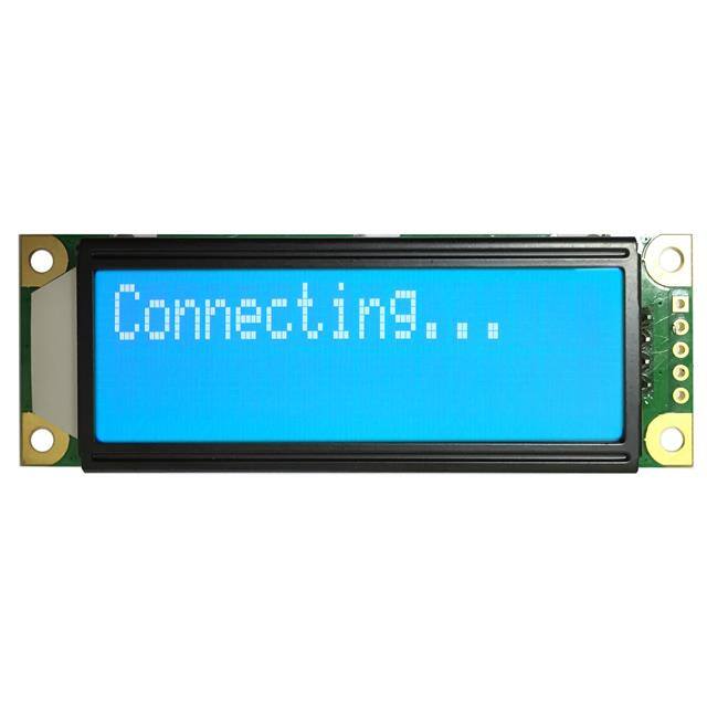 GFR1602CB-BNFEJPA RS232, STN(BLUE), WHITE, 75.5x26