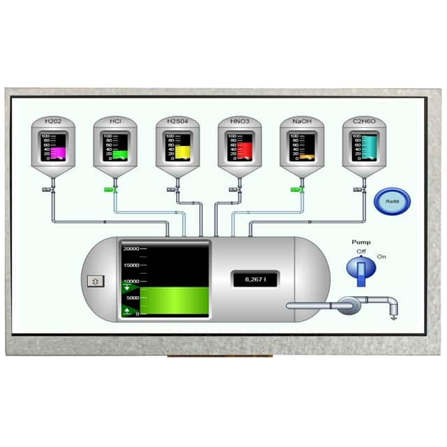 MDT0700ESH-HDMI LCD DISPLAY TFT 7" 1024X600