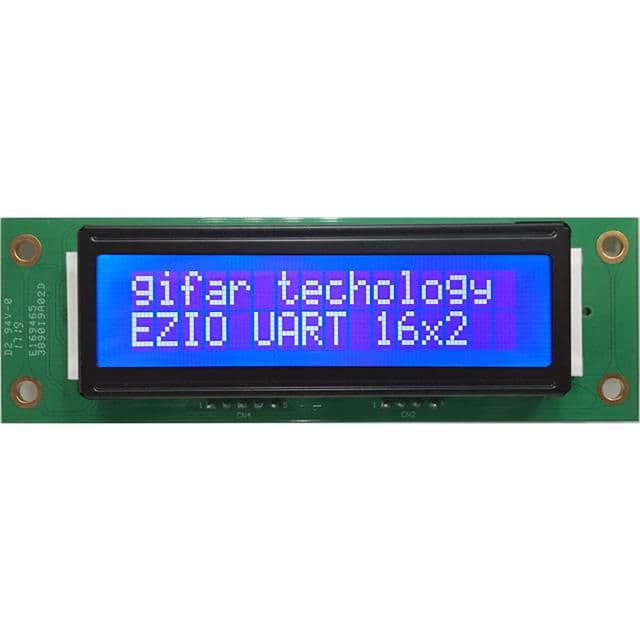 GFR1602Q-BNFEJSA 16*2(RS232)1/16DUTY1/5BIASVOP