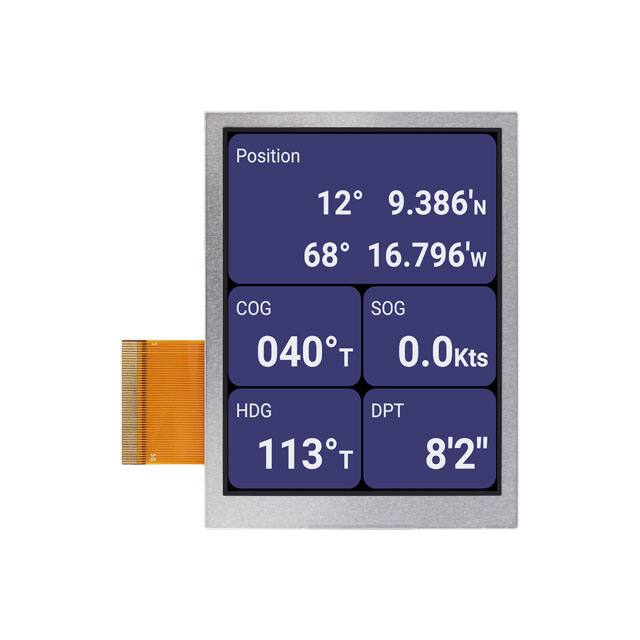 DLC0350BMG-1 3.5" TRANSFLECTIVE TFT 240X320