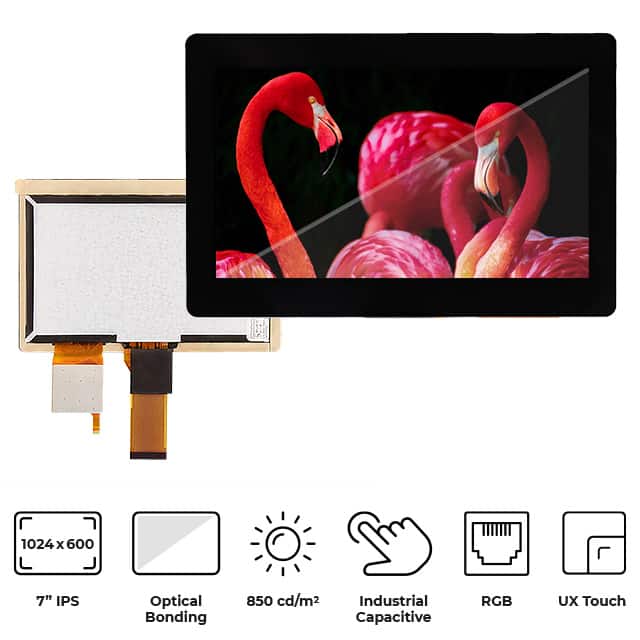 RVT70HSTNWC00-B 7.0 TFT IPS HB PCAP OPTICAL BOND
